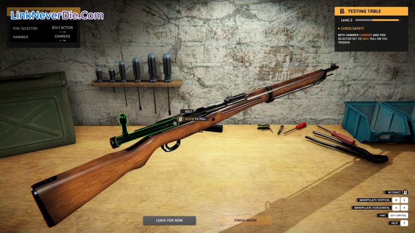 Hình ảnh trong game Gunsmith Simulator (screenshot)