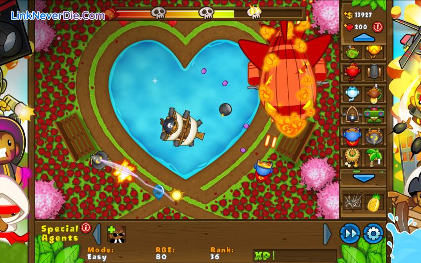 Hình ảnh trong game Bloons TD 5 (screenshot) Hình ảnh trong game Bloons TD 5 (screenshot)