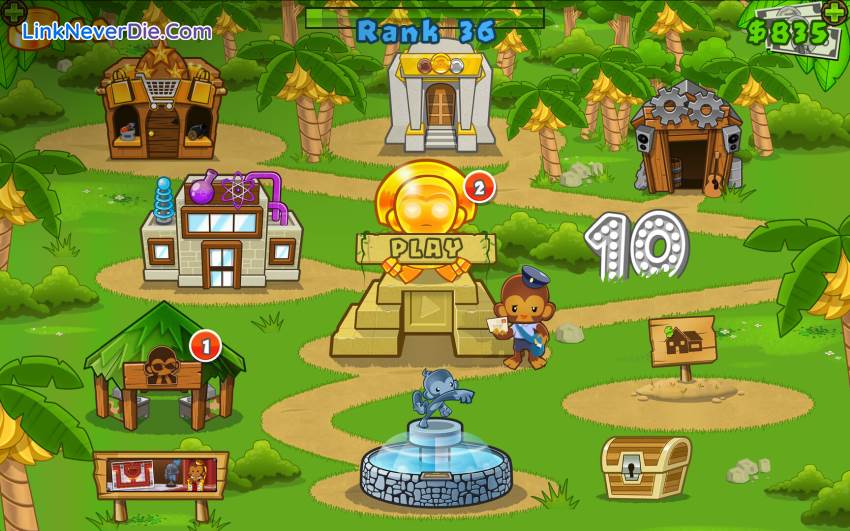 Hình ảnh trong game Bloons TD 5 (screenshot) Hình ảnh trong game Bloons TD 5 (screenshot)
