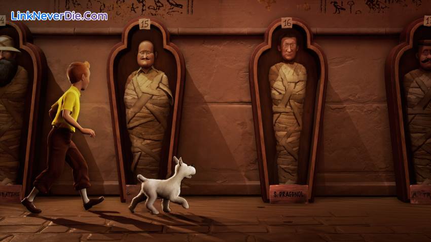 Hình ảnh trong game Tintin Reporter - Cigars of the Pharaoh (screenshot)