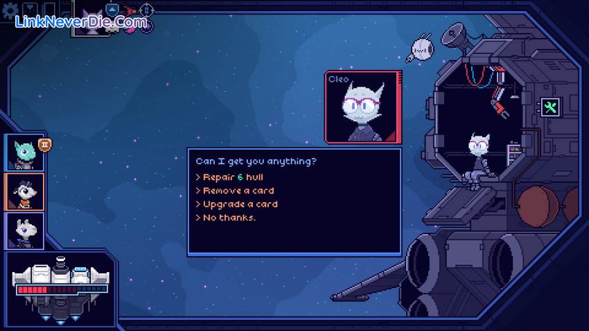 Hình ảnh trong game Cobalt Core (screenshot)