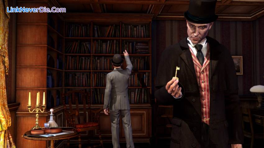 Hình ảnh trong game The Testament of Sherlock Holmes (screenshot)