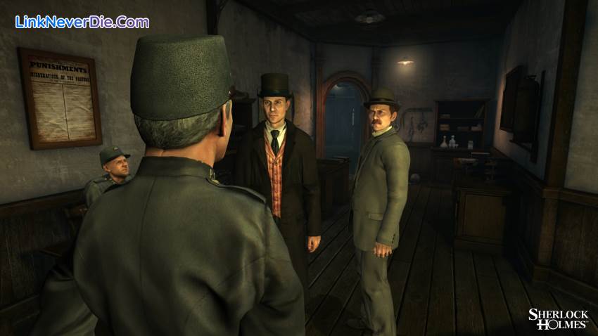 Hình ảnh trong game The Testament of Sherlock Holmes (screenshot)