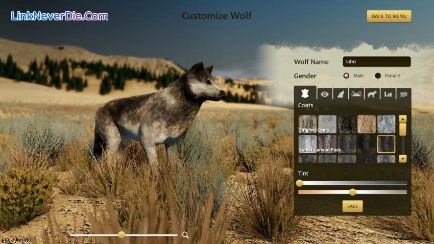 Hình ảnh trong game WolfQuest: Anniversary Edition (screenshot)