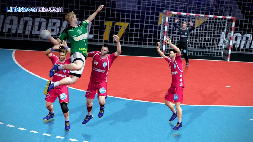 Hình ảnh trong game Handball 17 (screenshot)