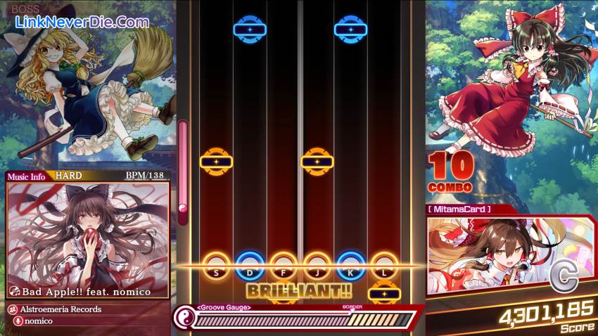 Hình ảnh trong game Touhou Danmaku Kagura Phantasia Lost (screenshot)