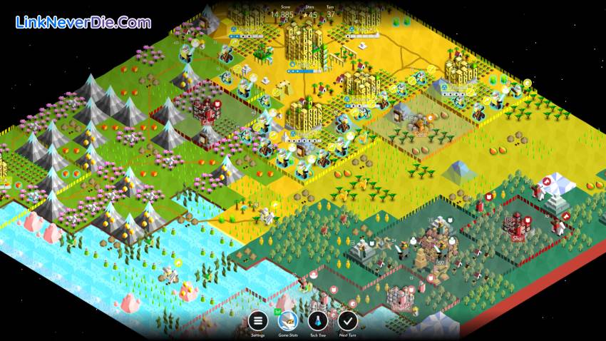 Hình ảnh trong game The Battle of Polytopia (screenshot) Hình ảnh trong game The Battle of Polytopia (screenshot)