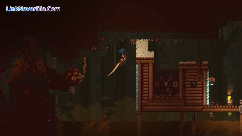 Hình ảnh trong game Gunbrella (screenshot)