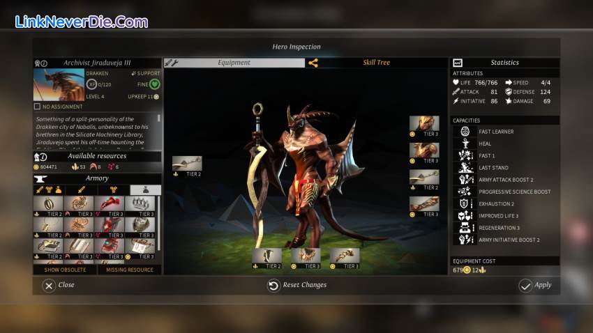 Hình ảnh trong game Endless Legend (screenshot)