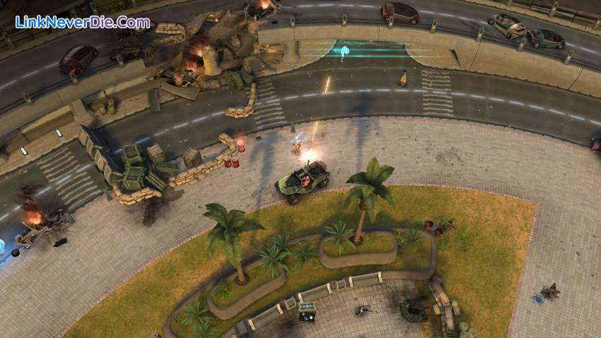 Hình ảnh trong game Halo: Spartan Strike (screenshot)