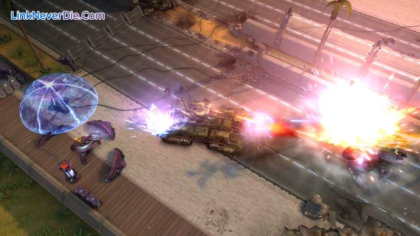 Hình ảnh trong game Halo: Spartan Strike (screenshot)