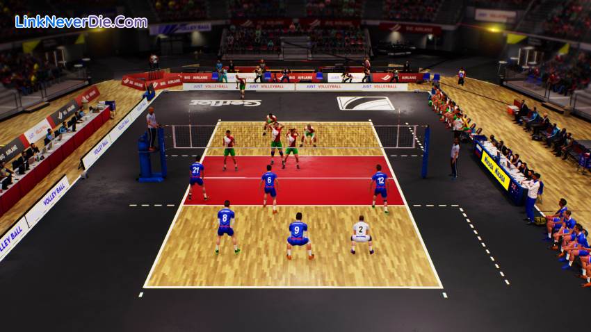 Hình ảnh trong game Spike Volleyball (screenshot)