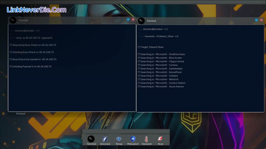 Hình ảnh trong game Anonymous Hacker Simulator (screenshot) Hình ảnh trong game Anonymous Hacker Simulator (screenshot)