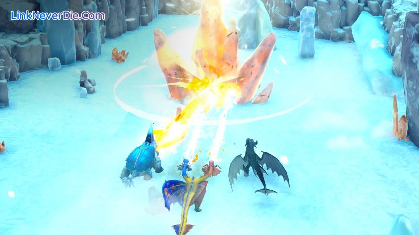 Hình ảnh trong game DreamWorks Dragons: Legends of The Nine Realms (screenshot)