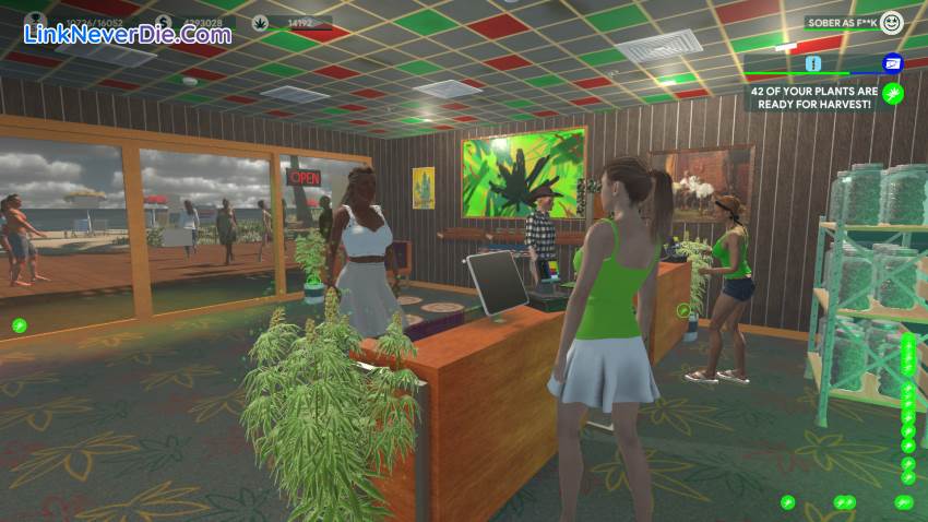 Hình ảnh trong game Weed Shop 3 (screenshot)