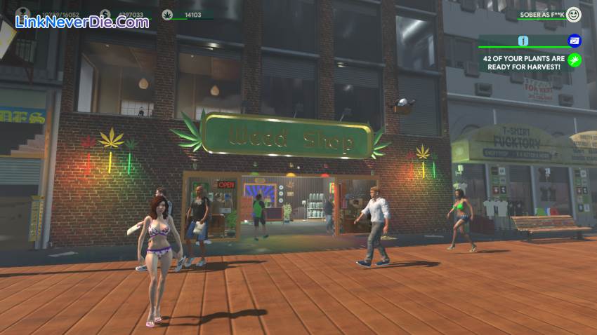 Hình ảnh trong game Weed Shop 3 (screenshot)