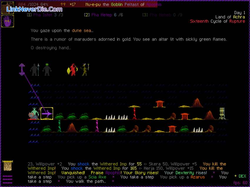 Hình ảnh trong game Path of Achra (screenshot)