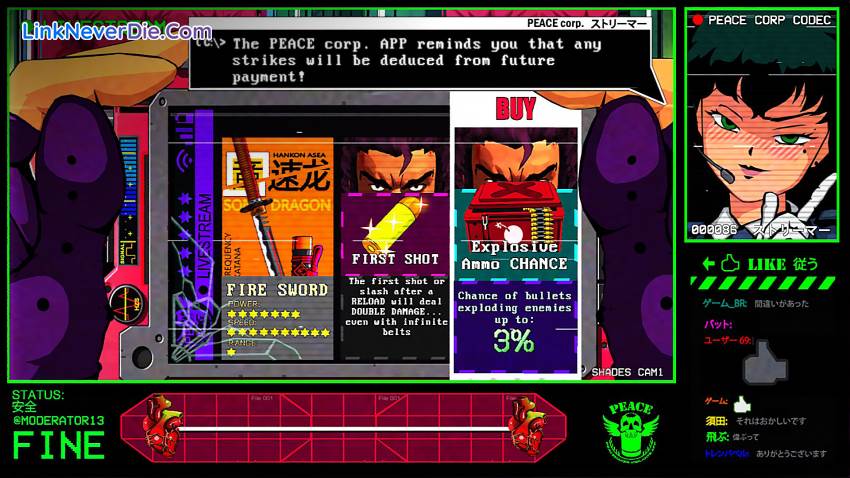 Hình ảnh trong game Mullet MadJack (screenshot) Hình ảnh trong game Mullet MadJack (screenshot)