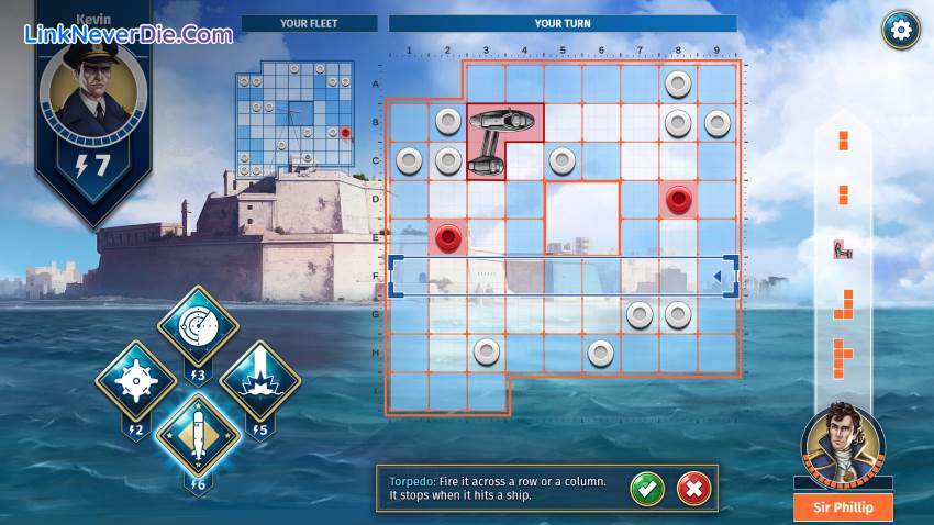 Hình ảnh trong game Hasbro's BATTLESHIP (screenshot)