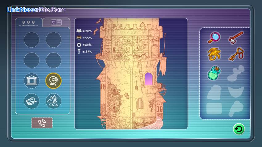 Hình ảnh trong game A Tower Full of Cats (screenshot)