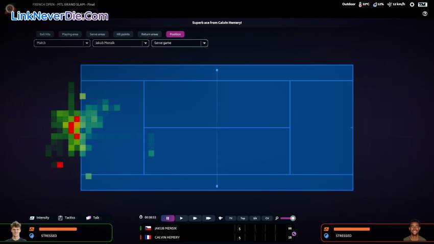 Hình ảnh trong game Tennis Manager 2024 (screenshot) Hình ảnh trong game Tennis Manager 2024 (screenshot)