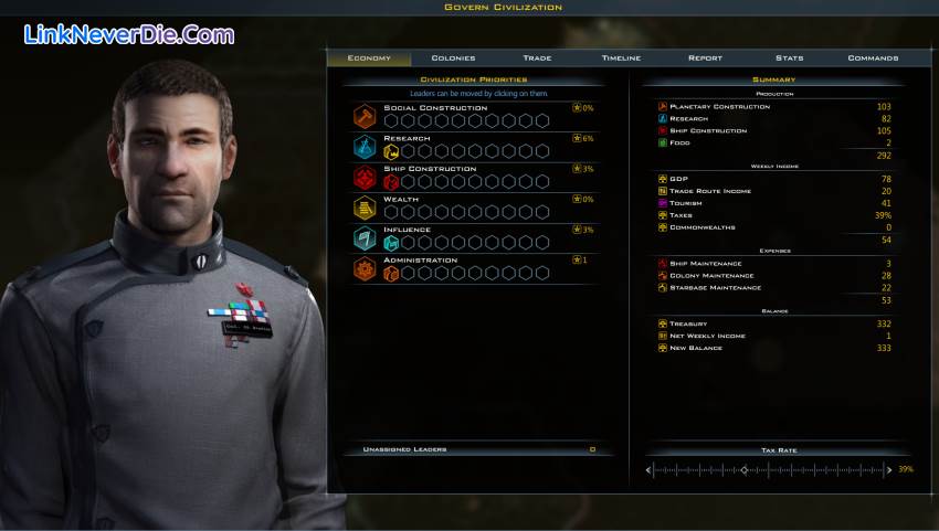 Hình ảnh trong game Galactic Civilizations III (screenshot)