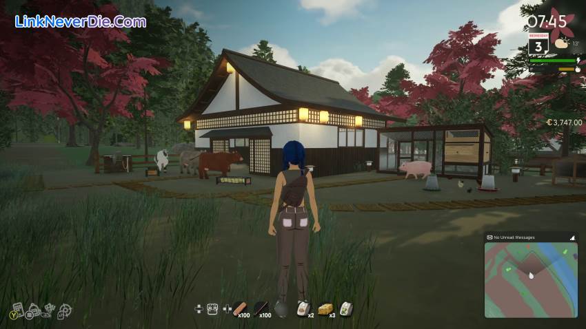 Hình ảnh trong game SunnySide (screenshot)