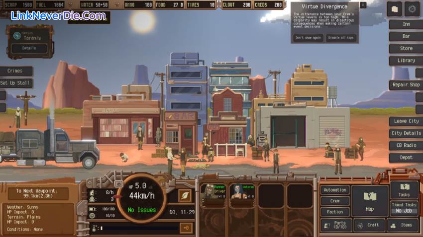 Hình ảnh trong game Dustland Delivery (screenshot)