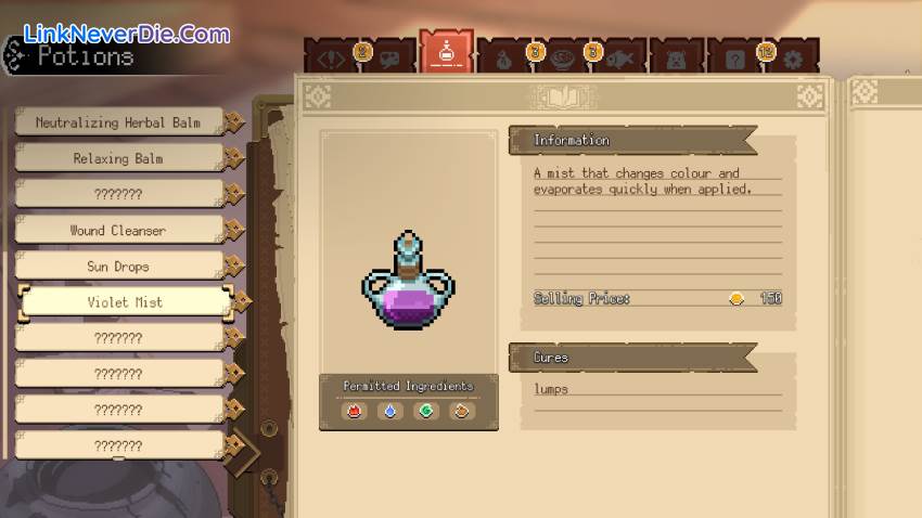 Hình ảnh trong game Potion Permit (screenshot)