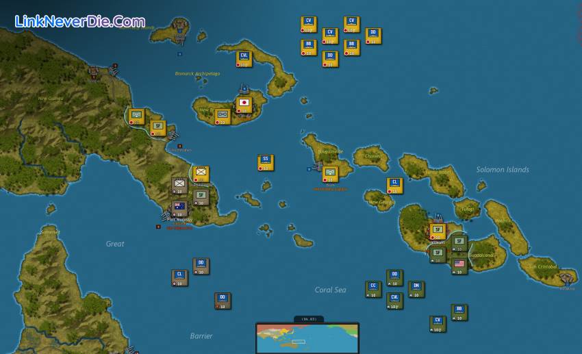 Hình ảnh trong game Strategic Command WWII: War in the Pacific (screenshot) Hình ảnh trong game Strategic Command WWII: War in the Pacific (screenshot)