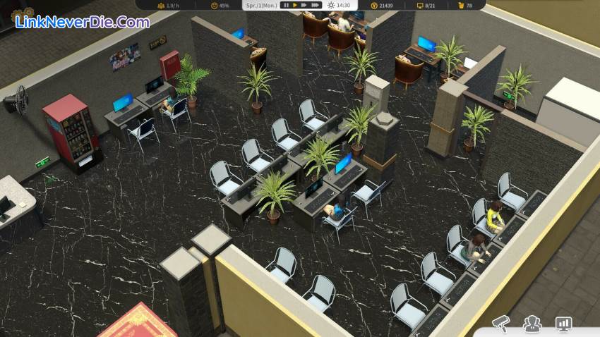 Hình ảnh trong game Internet Cafe Evolution (screenshot)