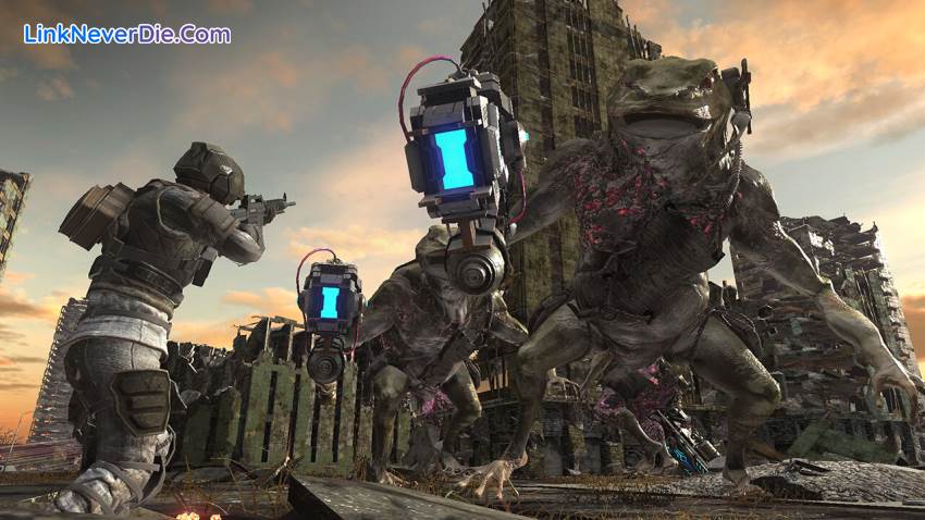 Hình ảnh trong game EARTH DEFENSE FORCE 6 (screenshot)