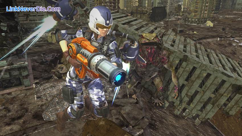 Hình ảnh trong game EARTH DEFENSE FORCE 6 (screenshot)