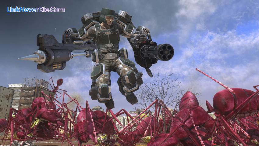 Hình ảnh trong game EARTH DEFENSE FORCE 6 (screenshot)