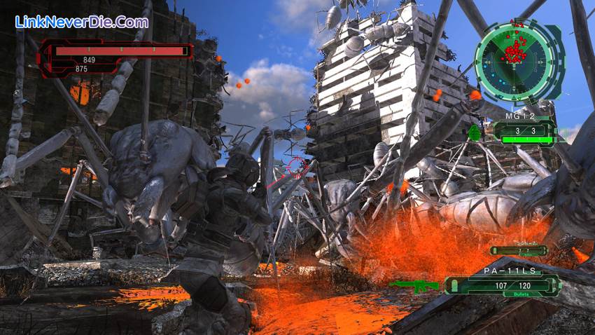 Hình ảnh trong game EARTH DEFENSE FORCE 6 (screenshot)