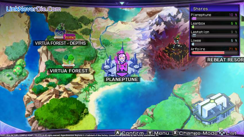 Hình ảnh trong game Hyperdimension Neptunia Re;Birth2: Sisters Generation (screenshot)