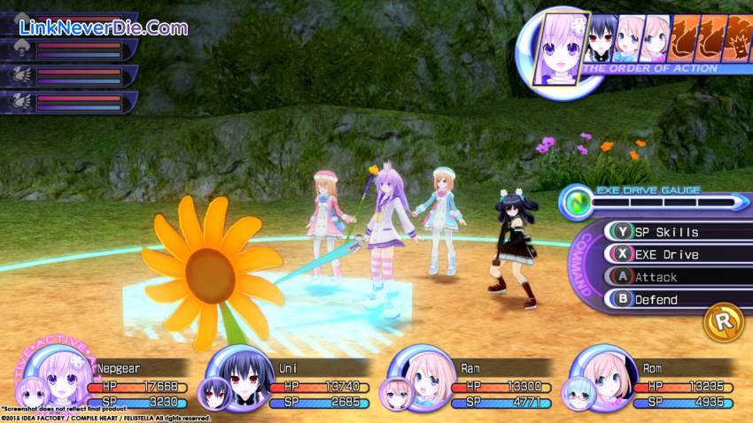 Hình ảnh trong game Hyperdimension Neptunia Re;Birth2: Sisters Generation (screenshot)