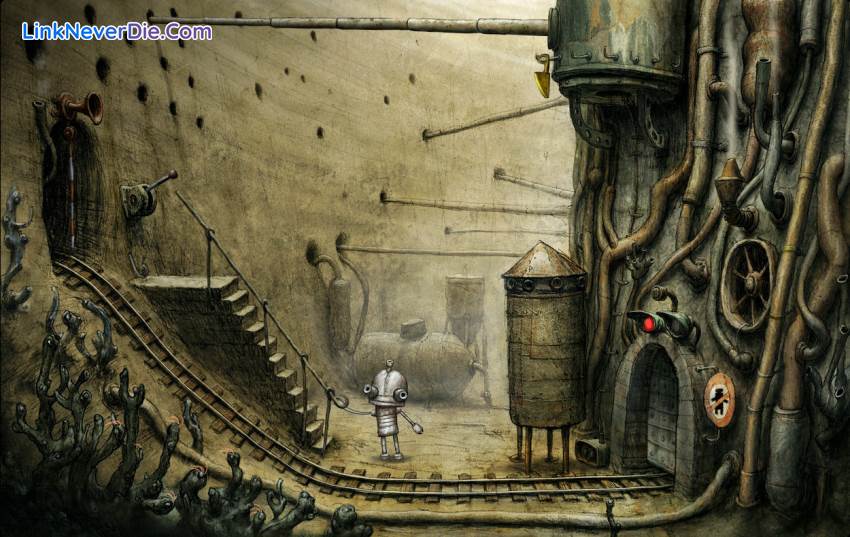 Hình ảnh trong game Machinarium (screenshot)