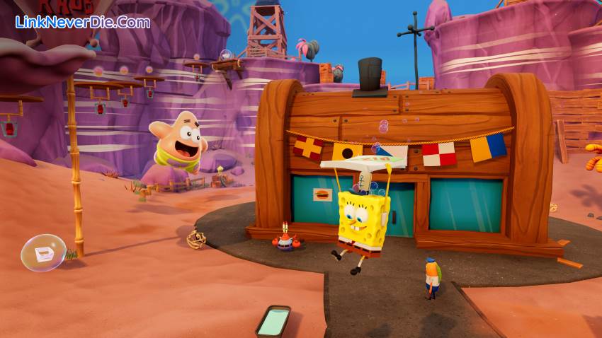 Hình ảnh trong game SpongeBob SquarePants: The Cosmic Shake (screenshot)