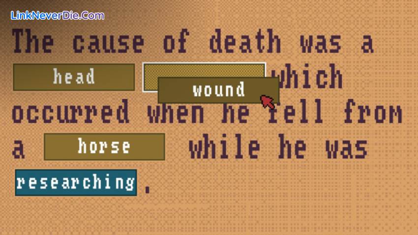 Hình ảnh trong game The Case of the Golden Idol (screenshot) Hình ảnh trong game The Case of the Golden Idol (screenshot)