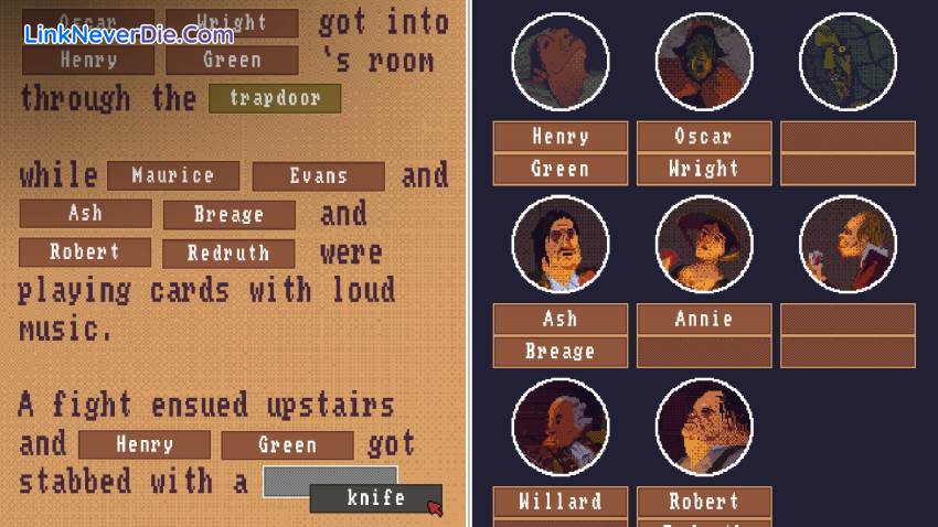 Hình ảnh trong game The Case of the Golden Idol (screenshot) Hình ảnh trong game The Case of the Golden Idol (screenshot)