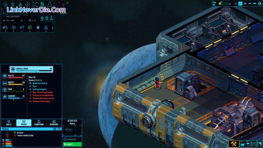 Hình ảnh trong game Space Haven (screenshot)