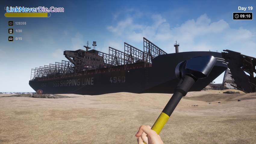 Hình ảnh trong game Ship Graveyard Simulator (screenshot)