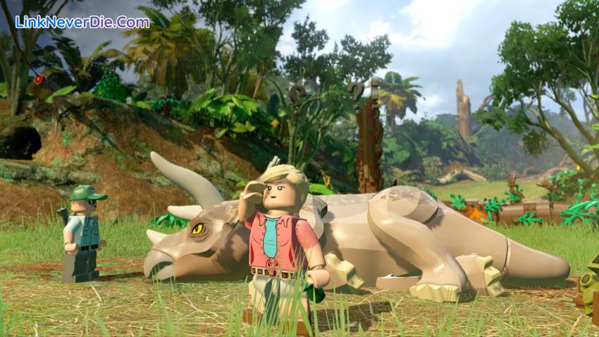 Hình ảnh trong game LEGO: Jurassic World (screenshot)