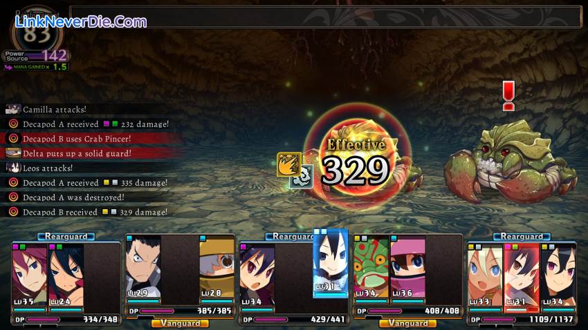 Hình ảnh trong game Labyrinth of Refrain: Coven of Dusk (screenshot)