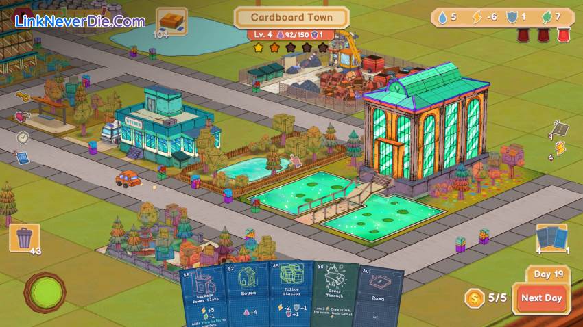 Hình ảnh trong game Cardboard Town (screenshot)