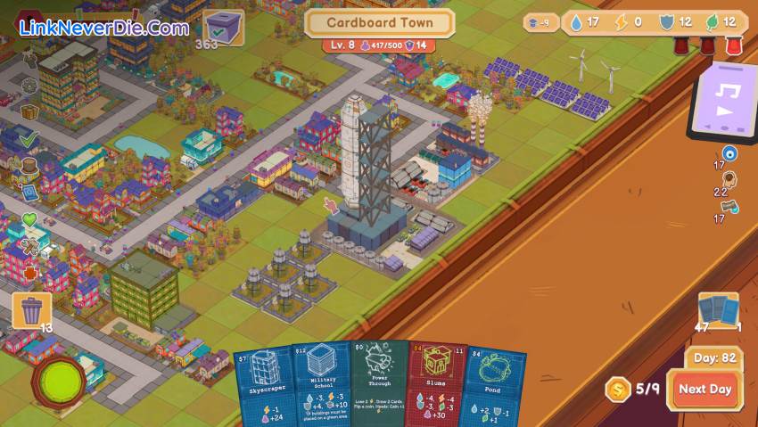 Hình ảnh trong game Cardboard Town (screenshot)