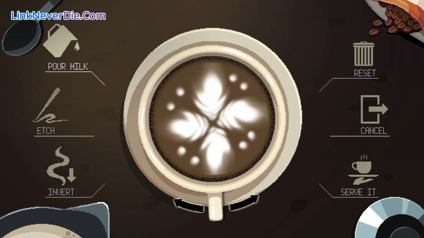 Hình ảnh trong game Coffee Talk (screenshot) Hình ảnh trong game Coffee Talk (screenshot)