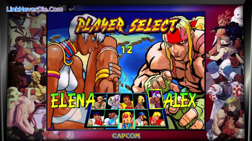 Hình ảnh trong game Street Fighter 30th Anniversary Collection (screenshot)