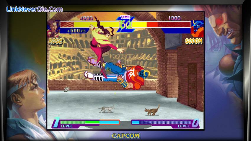 Hình ảnh trong game Street Fighter 30th Anniversary Collection (screenshot)